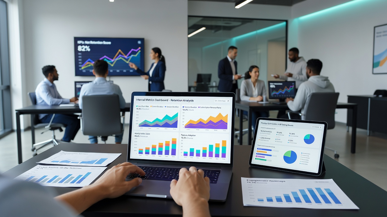 Analyzing Retention Strategies Employed by Independent Digital Platforms via Internal Metrics Tracking